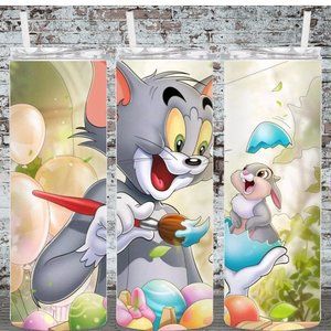 Tom and Jerry 20oz Skinny Tumbler Double Insulated